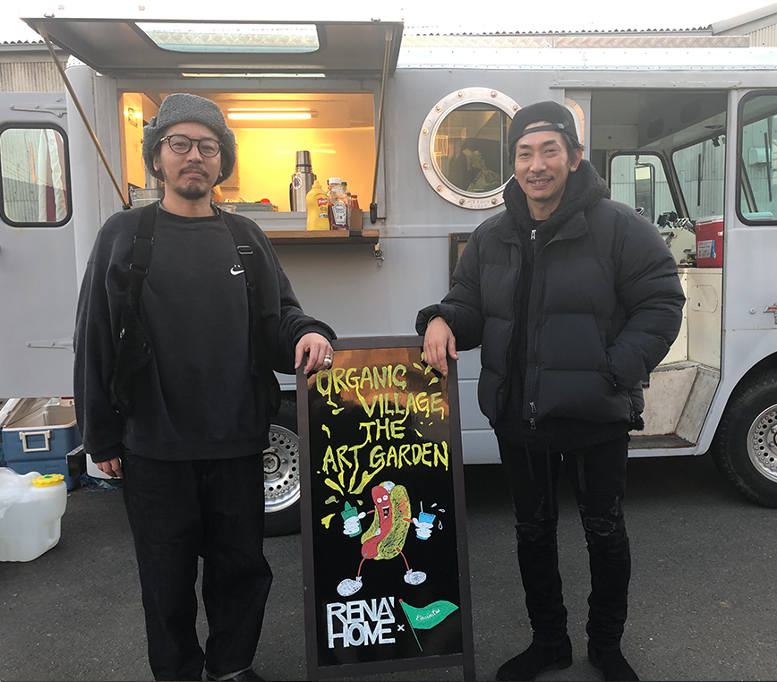 フードトラックがやってきます