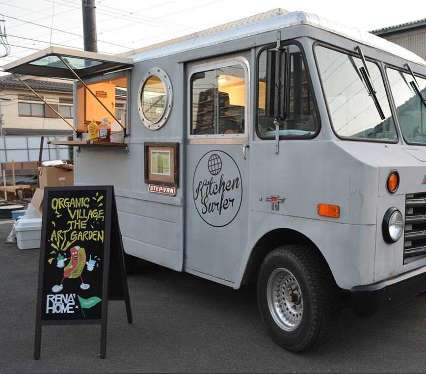 フードトラックがやってきます